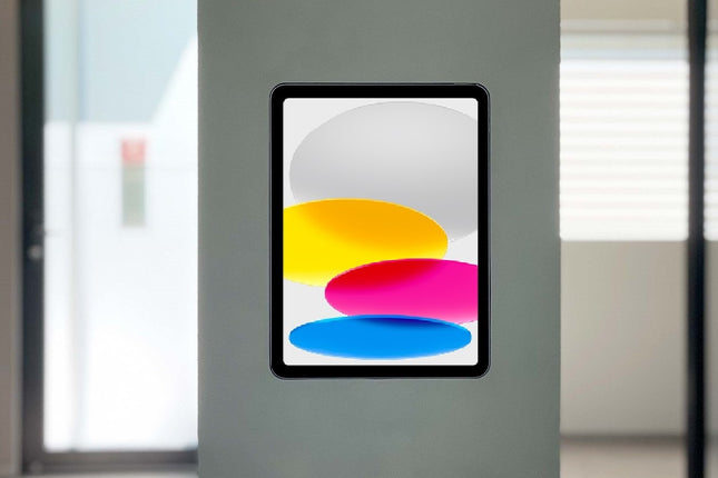 Swalls wDock iPad 10th-11th gen Docking station voor inbouw in wand