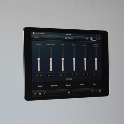 Swalls wDock iPad 10th-11th gen Docking station voor inbouw in wand