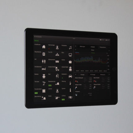 Swalls wDock iPad 9.7 Docking station voor inbouw in wand