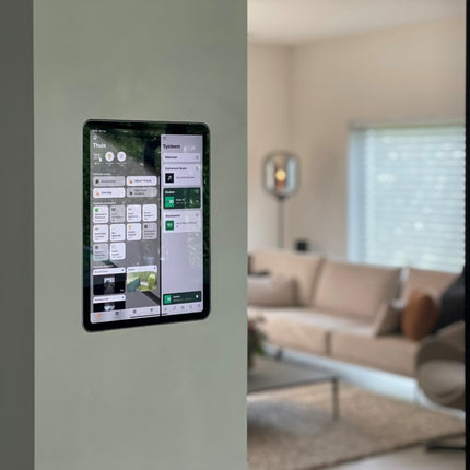 Swalls wDock iPad Air 4/5/6/Pro 11 Docking station voor inbouw in wand