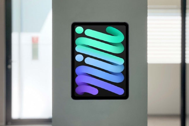 Swalls wDock iPad Mini 6/7 Docking station voor inbouw in wand