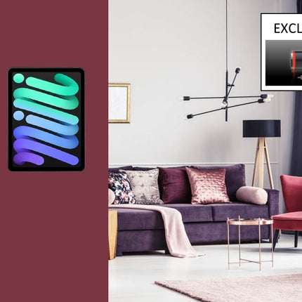 Swalls wDock iPad Mini 6/7 Docking station voor inbouw in wand