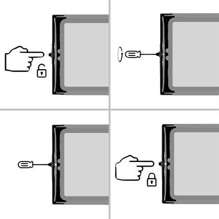 Tabboy Home compacte wandhouder iPad Pro 13" (M4)