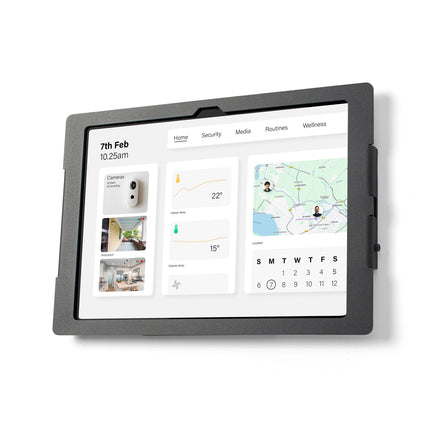TABDOQ Tabdoq Lite Budget Wandhouder voor iPad 10th-11th gen. Zwart-Grijs