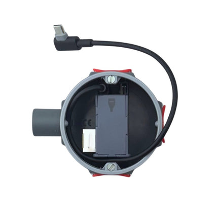 Tabletsolution PoE+ naar USB-C adapter 2x USB-C poort met USB-C kabel haaks