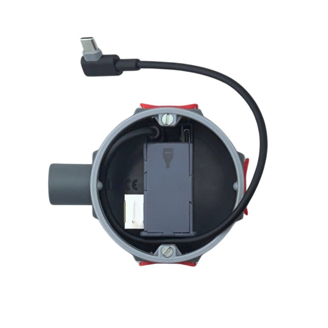 Tabletsolution PoE naar USB-C adapter 2x USB-C poort met USB-C kabel haaks