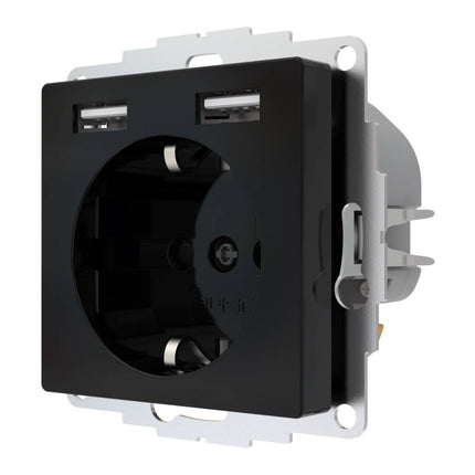 Tabletsolution.nl 2USB inCharge PRO Stopcontact met USB lader