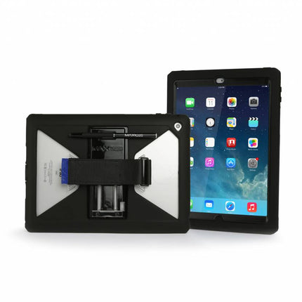 Tabletsolution.nl MaxCases Shield Xtreme-S™ Case met handstrap voor iPad 5/6