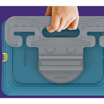 Tabletsolution.nl OtterBox EasyGrab iPad 10.2" Hoes voor Kinderen - Blauw