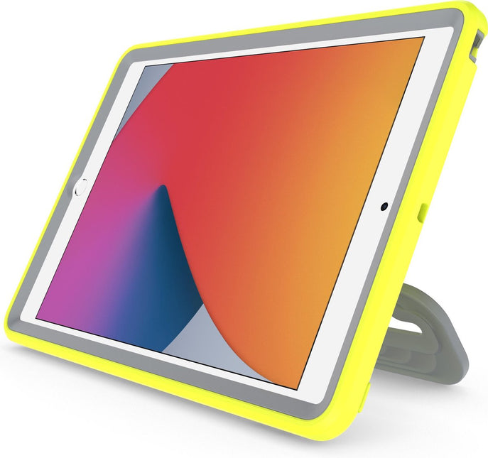 Tabletsolution.nl OtterBox EasyGrab iPad 10.2" Hoes voor Kinderen - Geel-Groen