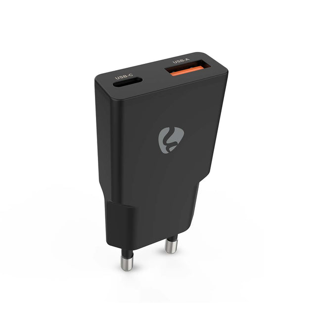 Tabletsolution.nl Universele USB-C tablet snellader, 3 A (30 watt) , Zwart