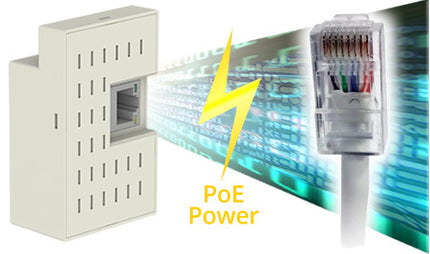 Vidamount 48V VidaPower® DataCharger™ : 802.3bt CAT5 / PoE naar USB-C Adapter (Voeding+Data)