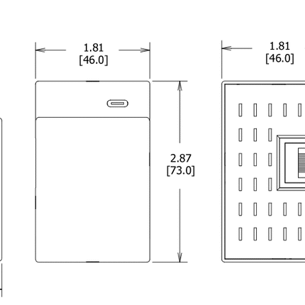 Vidamount 48V VidaPower® DataCharger™ : 802.3bt CAT5 / PoE naar USB-C Adapter (Voeding+Data)