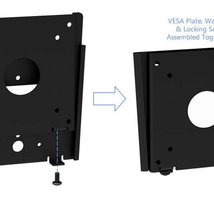 Vidamount Fixed VESA Slim Wall Mount schroefvast