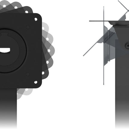 Vidamount iPad Pro 12.9  tafelsteun 360 Roteren en kantelen