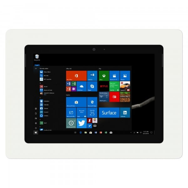 Vidamount On-Wall Microsoft Surface Go wandhouder -Wit