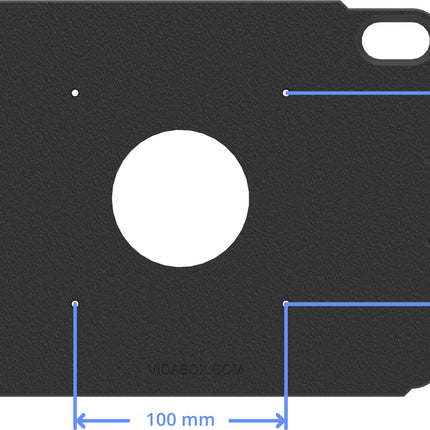Vidamount Open VESA iPad Mini (6th/7th Gen) -  tablethouder