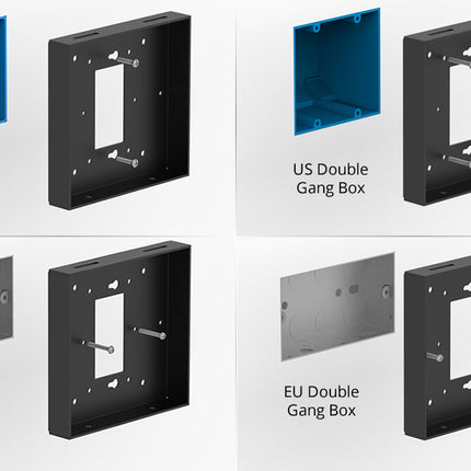 Vidamount Vaste VESA wand/tafel mount met 15° kijkhoek