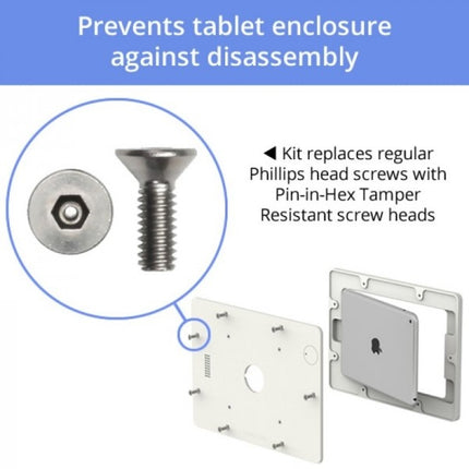 Vidamount VESA Enclosure Security Screws + Bit grade kit
