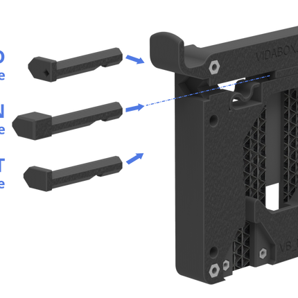 Vidamount Vidamount VESA 100 / Wall VidaMount® ChargeDOCK™
