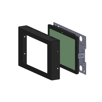 WTB Design 10" stalen monitorbehuizing