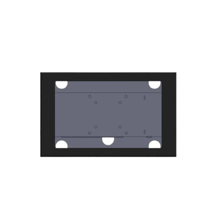 WTB Design 10" stalen monitorbehuizing extra ruimte