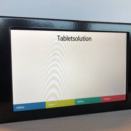 WTB Design 10" stalen monitorbehuizing extra ruimte