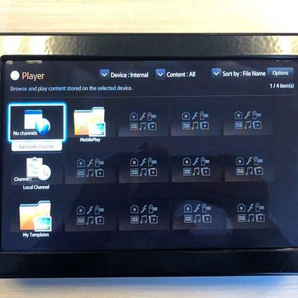 WTB Design 10" stalen monitorbehuizing extra ruimte