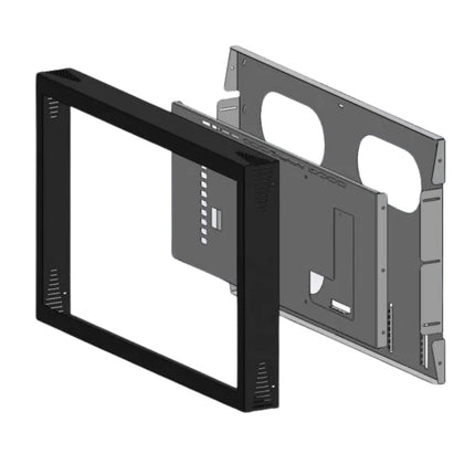 WTB Design 43" stalen monitorbehuizing