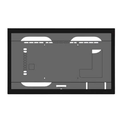 WTB Design 43" stalen monitorbehuizing