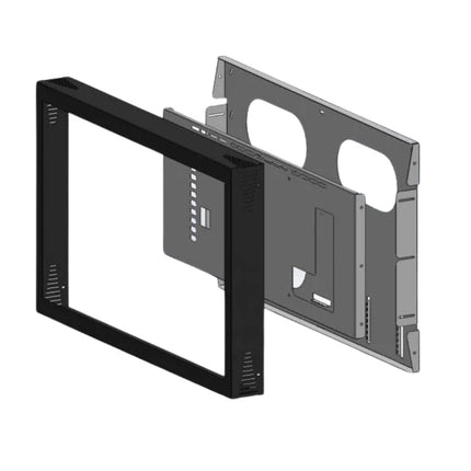 WTB Design 48" stalen monitorbehuizing