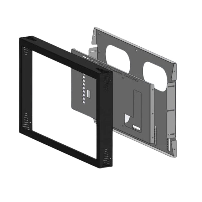 WTB Design 50" stalen monitorbehuizing