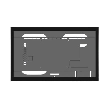 WTB Design 50" stalen monitorbehuizing