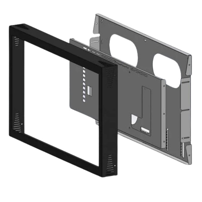 WTB Design 55" stalen monitorbehuizing