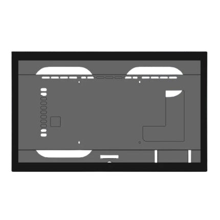 WTB Design 55" stalen monitorbehuizing