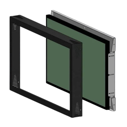 WTB Design 65" stalen monitorbehuizing