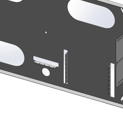 WTB Design 65" stalen monitorbehuizing